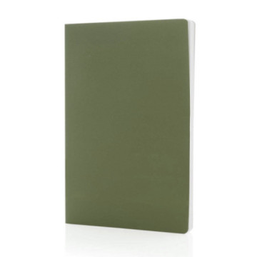 Carnet A5 en papier de pierre à couverture souple Impact