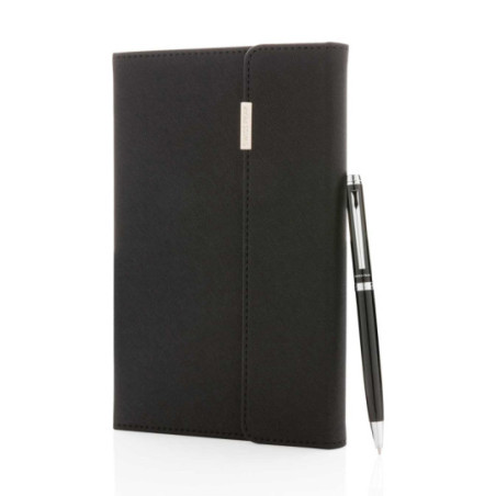 Set carnets de notes A5 et stylo Swiss Peak®