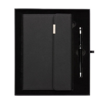 Set carnets de notes A5 et stylo Swiss Peak®