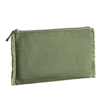 Pochette avec franges en coton couleur Ubag®