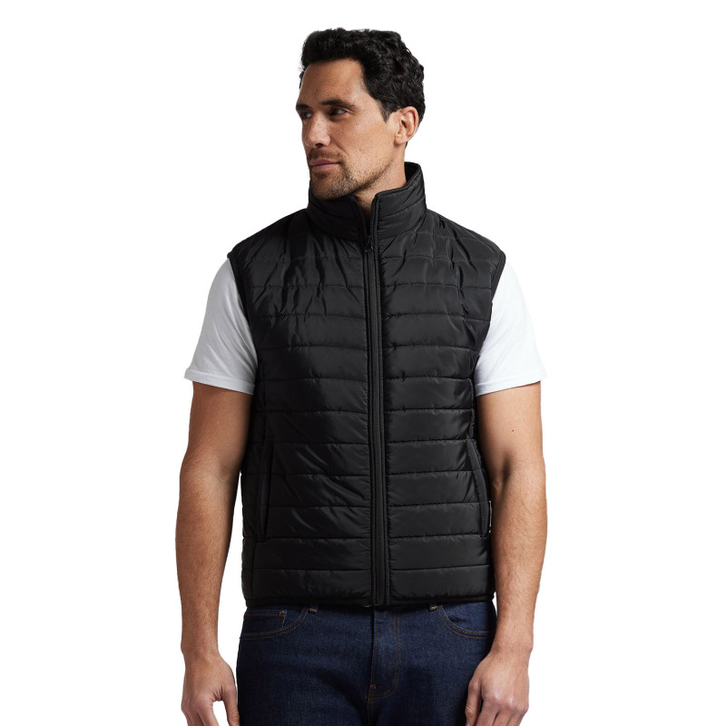 Doudoune sans manches homme Mustaghata® en polyester recyclé