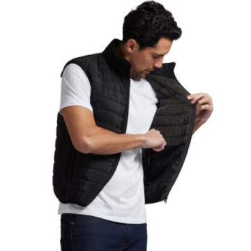 Doudoune sans manches homme Mustaghata® en polyester recyclé