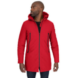 Veste longue mixte à capuche Softshell Mustaghata® matelassée