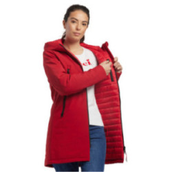 Veste longue mixte à capuche Softshell Mustaghata® matelassée