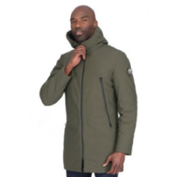 Veste longue mixte à capuche Softshell Mustaghata® matelassée