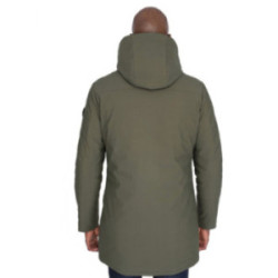 Veste longue mixte à capuche Softshell Mustaghata® matelassée