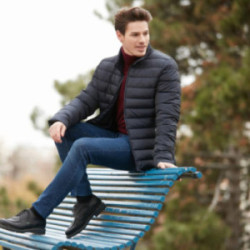 Doudoune homme en polyester recyclé Mustaghata®