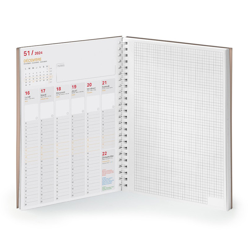 Agenda à spirale A4 Scriptbook