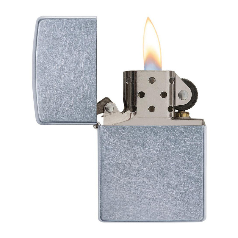 Briquet tempête Zippo® Street Chrome™ marquage quadri