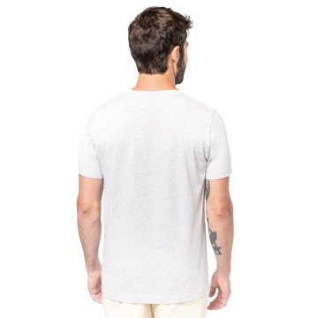 Tee-shirt homme Kariban® col V blanc