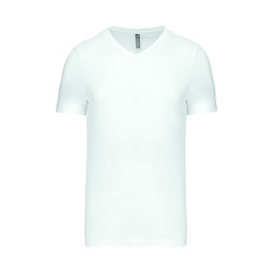 Tee-shirt homme Kariban® col V blanc