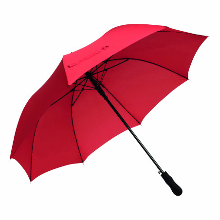 Parapluie golf tempête rouge ouverture automatique