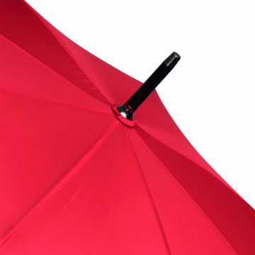 Parapluie golf tempête rouge ouverture automatique