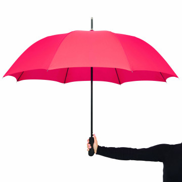 Parapluie golf tempête rouge ouverture automatique