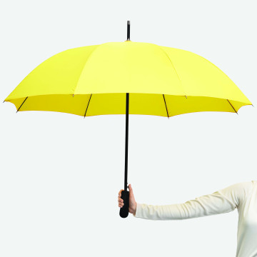 Parapluie golf tempête jaune ouverture automatique