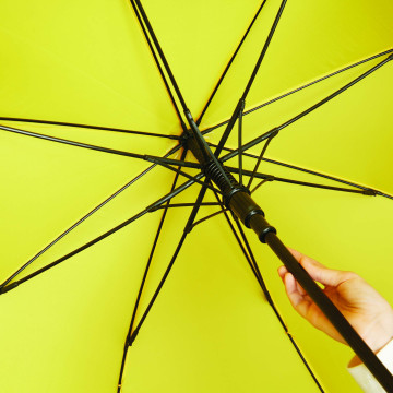 Parapluie golf tempête jaune ouverture automatique