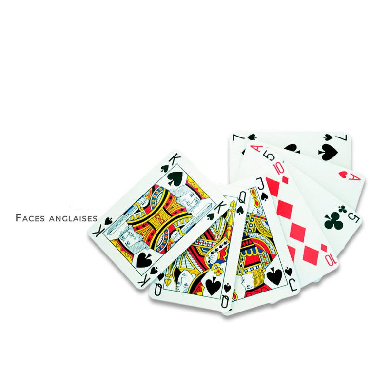 Jeu de bridge marquage quadri