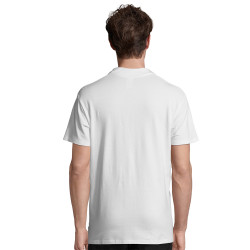 Polo homme blanc Express Sol's® Spring II