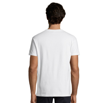 Tee-shirt homme blanc Express Sol's® Impérial