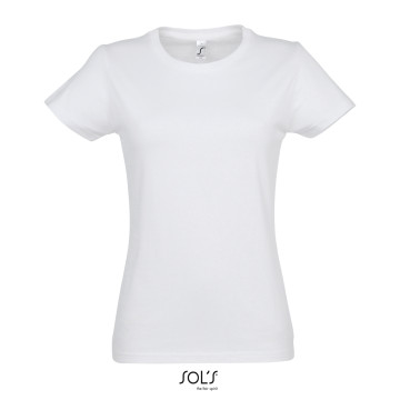 Tee-shirt femme Sol's® Imperial blanc Express