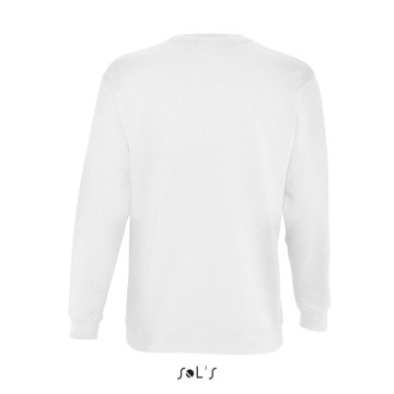 Sweat-shirt mixte Sol's® New Supreme blanc Express