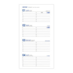 Agenda de poche Ecokraft 9 x 17 cm