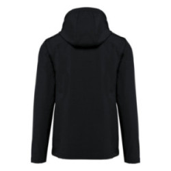 Veste softshell mixte à capuche et manches amovibles Kariban®