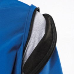 Veste softshell mixte à capuche et manches amovibles Kariban®