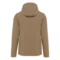Veste softshell mixte à capuche et manches amovibles Kariban®