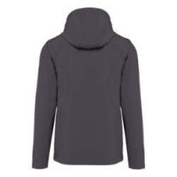 Veste softshell mixte à capuche et manches amovibles Kariban®