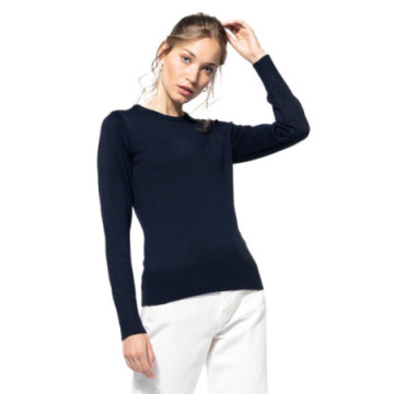 Pull femme col rond Kariban®