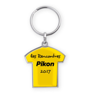 Porte-clés maillot en zamac