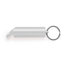 Porte-clé lampe et décapsuleur en aluminium recyclé