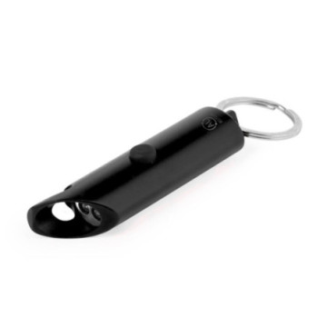 Porte-clé lampe et décapsuleur en aluminium recyclé