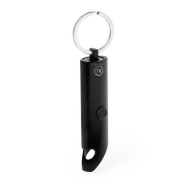 Porte-clé lampe et décapsuleur en aluminium recyclé