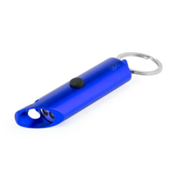 Porte-clé lampe et décapsuleur en aluminium recyclé