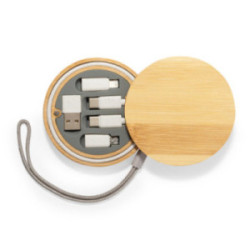 Set de câbles 15W en paille de blé