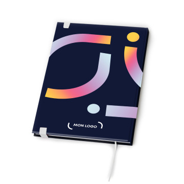 Carnet à élastique A6 quadrichromie
