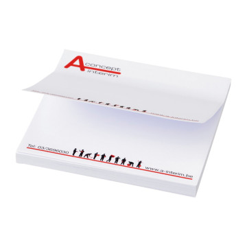 Mémos repositionnables rose clair 50 feuilles 7,5 x 7,5 cm