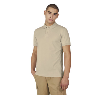 Polo homme B&C® en polyester recyclé RCS et coton