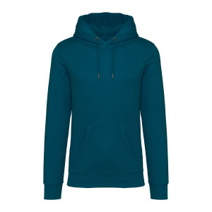 Sweat-shirt mixte capuche coton bio polyester recyclé Native Spirit®