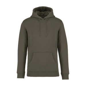 Sweat-shirt mixte capuche coton bio polyester recyclé Native Spirit®