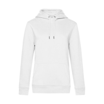 Sweat-shirt à capuche femme B&C® Queen blanc