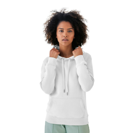 Sweat-shirt à capuche femme B&C® Queen blanc