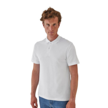 Polo homme B&C® ID.001 blanc