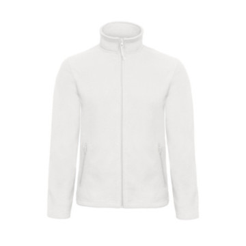 Veste micropolaire homme B&C® ID.501 blanche