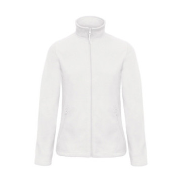 Veste micropolaire femme B&C® ID.501 blanche
