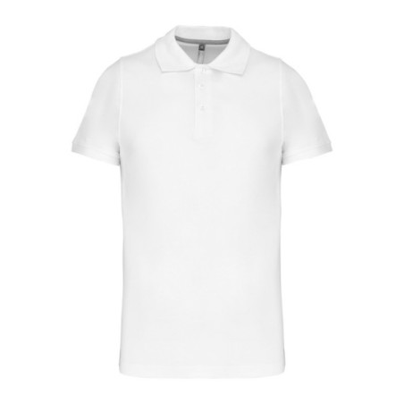 Polo homme manches courtes Kariban® blanc