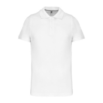 Polo homme manches courtes Kariban® blanc