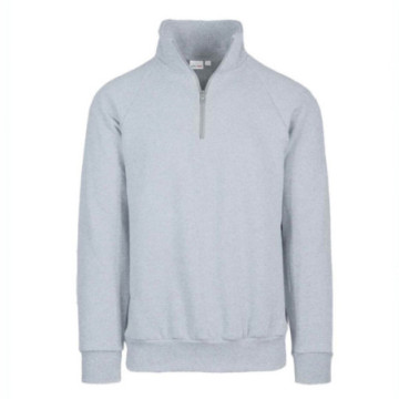 Sweat-shirt mixte col zippé mixte Vesti® couleur